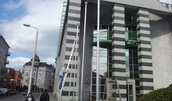 Urząd Miasta Rybnik — serwis masztów zamontowanych na stałe