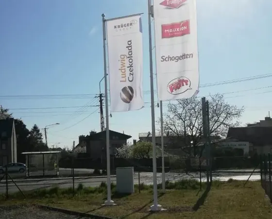 Skoczów — maszty z włókna szklanego 7 m, dostawa i montaż