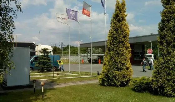 Tychy — modernizacja masztów aluminiowych do wersji z ramieniem obrotowym