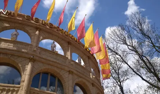 Sauna Colosseum, Czeladź — dostawa i montaż masztów